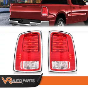 Rear LED Tail Lights Lamp Fit For 2013-2018 Ram 1500 2500 3500 Driver Passenger - Picture 1 of 9