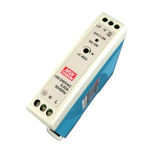 3 Stück MeanWell MDR-20-24 Hutschiene 20W 24V 1A Netzteil - Bild 1 von 3