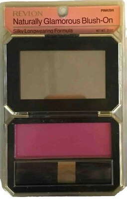 3 Revlon Naturally Glamorous Blush-On PINKISH 0.21 OZ - Image 1 of 2