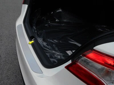 Ajuste: Ford Taurus 2010-2018 parachoques trasero cubierta acento maletero acero inoxidable Foto 1 de 4