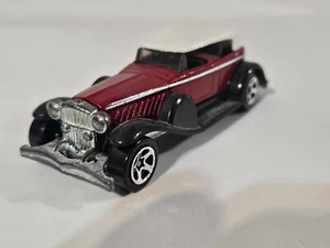 1976 Mattel Hot Wheels '31 Doozie Maroon Whitewall Duesenberg - Picture 1 of 8