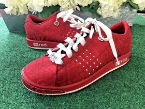 ecko red trainers