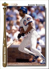 1992 Upper Deck Home Run Heroes Chicago Cubs Baseball Card #HR9 Andre Dawson