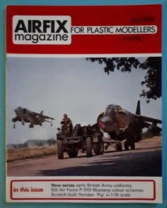 *AIRFIX* magazine April 1974 for plastic modellers/ MONTHLY  - Bild 1 von 2