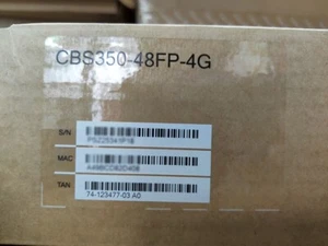 CBS350-48FP-4G-EU Cisco Business 350 Series 48x10/100/1000 ports PoE+ 740W - Picture 1 of 6