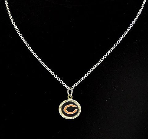 WinCraft Collection Women's NFL Chicago Bears Charm Necklace Cover