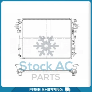 Radiator for 14-18 RAM 1500/2500/3500/4500/5500 V6/V8 3.0L/6.4L - QL - Picture 1 of 6