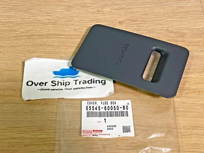 Lexus Genuine LX450 Toyota Land Cruiser FZJ80 Fuse Box Cover Gray OEM JDM - Изображение 1 из 4