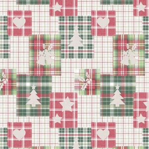 Tischdecke Angelina aus Linclass® Airlaid 80 x 80 cm, 1 Stück - Weihnachten Fest - Bild 1 von 1