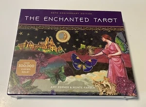 The Enchanted Tarot: 25th Anniversary Edition by Zerner and Farber SEALED - Picture 1 of 2