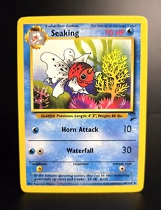 Pokémon TCG - SEAKING - 60/130 - UNLIMITED - WOTC - BASE SET 2 (2000) - NM - Picture 1 of 1