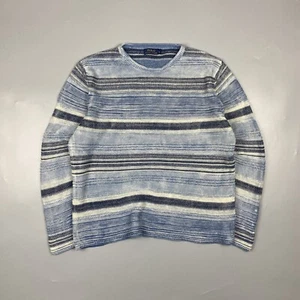 Polo Ralph Lauren Seacost suéter de punto índigo a rayas L precio de venta sugerido por el fabricante 395 $ - Imagen 1 de 9