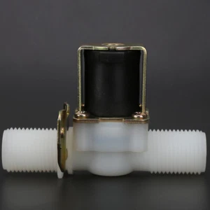 DC12V G1/2 Normally Closed Solenoid Valve Plastic Electric Solenoid Valve - Picture 1 of 9