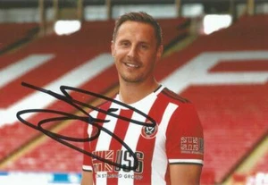 SHEFFIELD UNITED: PHIL JAGIELKA SIGNED 6x4 PORTRAIT PHOTO + COA - Bild 1 von 1