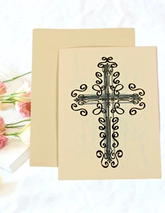 42 Thank you cards with envelopes, Acknowledgment - New - Picture 1 of 2