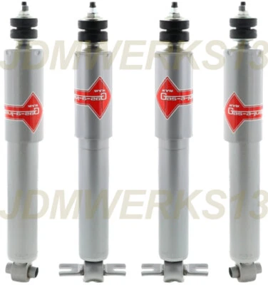 Amortiguadores de actualización de monotubo de alto rendimiento KYB 4 CHEVROLET CORVETTE 1988-88  Foto 1 de 2