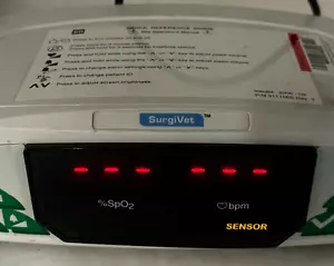 SurgiVet V3304 Veterinary Monitor 4068107 Smiths V3307 12V 0.35A SpO2 π― - Picture 1 of 13