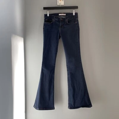 J Brand Babe Starless Flared Jeans in Dark Wash 26 x 32 - Image 1 of 4