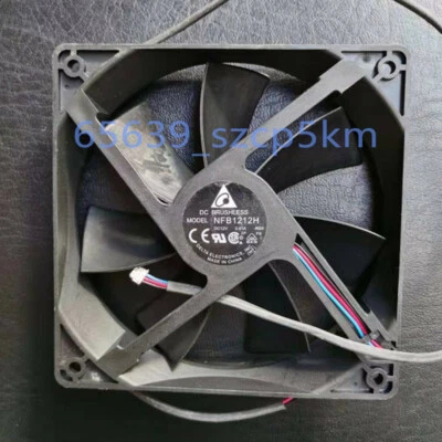 Delta NFB1212H DC 12V 0.41A 3Pin 120x120x25mm Chassis Cooling Fan - Image 1 of 2