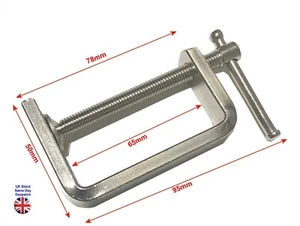 2" C-Clamp Heavy Duty Steel 45mm Jaw capacity Hobby DIY Carpentry Etc. - Picture 1 of 2