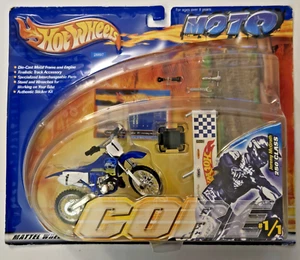 Hot Wheels Moto Core Moto X Jeremy McGrath Yamaha Yz250 Mxs Dirt Bike Toy (B) - Picture 1 of 3