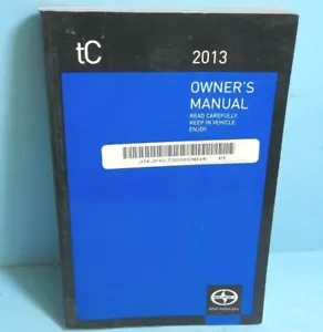 13 2013 Scion tC dueño manual - Imagen 1 de 1