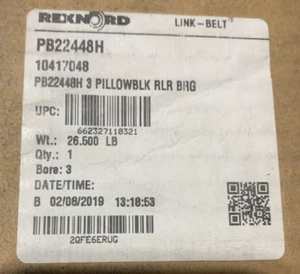 Rexnord Link-Belt PB22448H Vollgehäuse Stehlager Pendelrollenlager - Bild 1 von 6