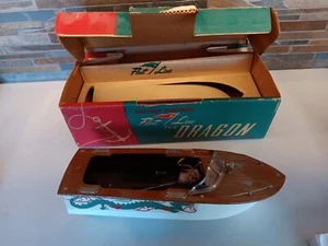 Vintage Fleet Line The Dragon Speed Boat mit Originalkarton - Bild 1 von 11