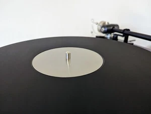 Elusive Audio AcrySS Acrylic Turntable Platter Mat - Matt Black/5mm/285mm OD - Picture 1 of 3