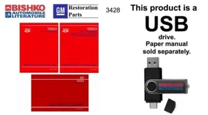 1993 Chevrolet GMC C/K 10-30 Light Truck Shop Service Repair Manual USB Drive - Picture 1 of 3