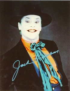 Fotografia firmata a mano Jack Nicholson + certificato di autenticità - Foto 1 di 1