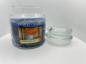 November Rain ~ Yankee Candle ~ Pre -Owned ~ Discontinued Scent - Picture 1 of 3