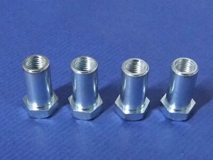 Triumph T20B Bantam Cub E5897 Square Cylinder Head Nut x4 ' - Picture 1 of 4