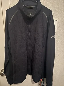 Under Armour Jacket Men's Size 3XL Coldgear Reactor Run Insulated 1342707-001 - Picture 1 of 6