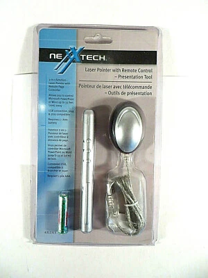 Laser Pointer Remote Control Tool Nexxtech Business Office Presentaion New - Image 1 of 4