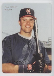 1994 Mother's Cookies California Angels Stadium Giveaway JT Snow #3