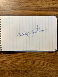 BUD HARRELSON signed Autogramm auf 3 x 4,5 Notizbuch Papier New York Mets - Bild 1 von 1