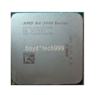 AMD A-Series A4-3420 AD3420OJZ22HX CPU 2.8 GHz Laptop Socket FM1 Processor - Image 1 of 4