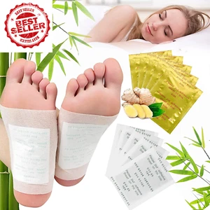 100Pc Detox Foot Pads – Natural Plant-Based, Toxin Removal, Adhesive Patches - Picture 1 of 12