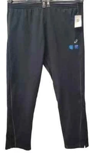 Asics Mens Perfect Fleece Athletic Warm Up Pants Black Big & Tall 3XLT - Picture 1 of 9