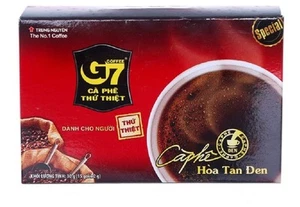 [G7] Café instantáneo negro puro 1 caja (2g x 15ea) café vietnamita Trung Nguyen - Imagen 1 de 12