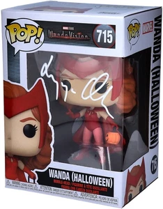 Elizabeth Olsen Bruja Escarlata Autografiada #715 Funko Pop! - Imagen 1 de 1