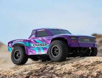 FMS FSC24 1:24th SCALE CHASER READY TO RUN RC SHORTCOURSE TRUCK - PURPLE - Image 1 of 4