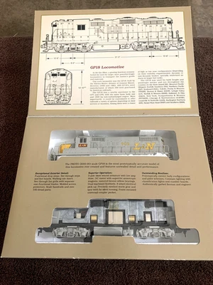 HO Scale Life Like Proto 2000 L&N GP18 #902 NEW in Box - Image 1 of 3