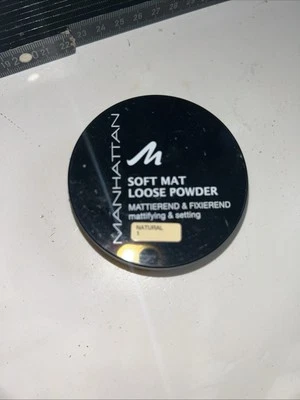 MANHATTAN Soft Mat Loose Powder BOX -Neu Natural Nr.1 - Bild 1 von 4