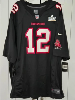 Camiseta masculina Tom Brady Nike ON-Field Tampa Bay Buccaneers Super Bowl 4XL (nova com etiquetas) - Imagem 1 de 4