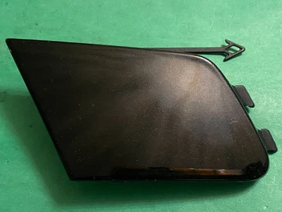 2019-24 Audi A4 Front Bumper Towing  Hook Cover Cap 8W0807241 OEM Metallic black - Image 1 of 4