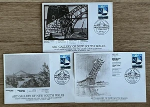 1982 50th ANNIVERSARY OPENING SYDNEY HARBOUR BRIDGE DECIMAL STAMP SOUVENIR COVER - Bild 1 von 4