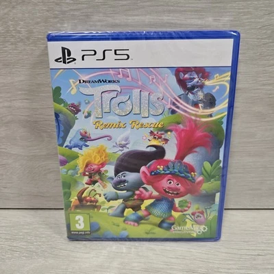 Dreamworks Trolls Remix Rescue Brand New Sealed Playstation 5 PS5 Game 7+