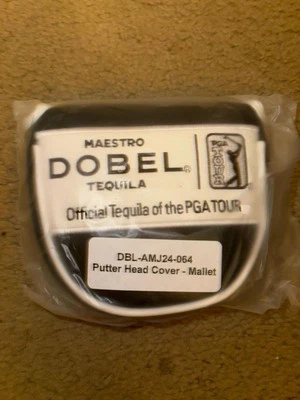 CMC DESIGN Masetro Dobel Tequila PGA Tour Mallet Putter Cover Magnetic